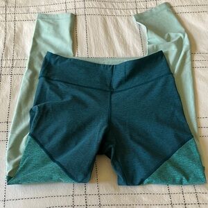 Outdoor Voices • tri color leggings